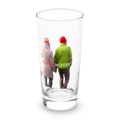 early winter Long Sized Water Glass