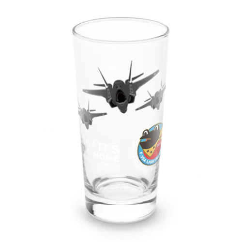 三沢基地の301部隊マーク カエルのケロヨン Long Sized Water Glass