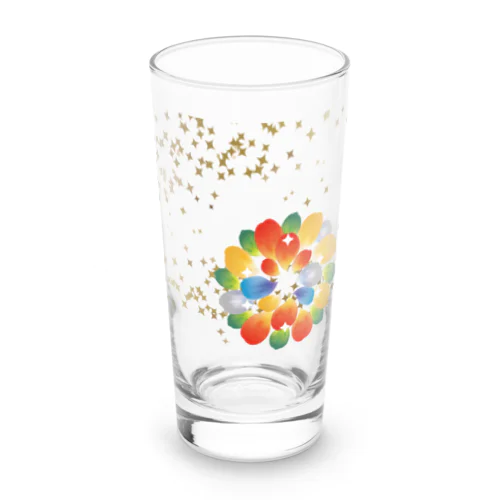 マヤイロ 5色 Flower Long Sized Water Glass