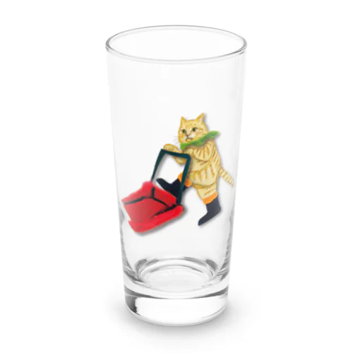 ママさんダンプねこ Long Sized Water Glass