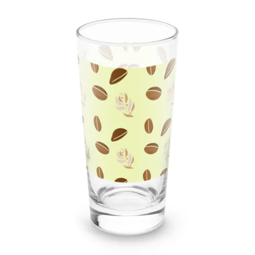 コーヒービーンズ　クリーム色　マグカップ Long Sized Water Glass