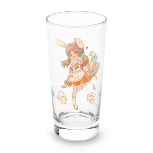 兎沢ニジ(背景なし) Long Sized Water Glass