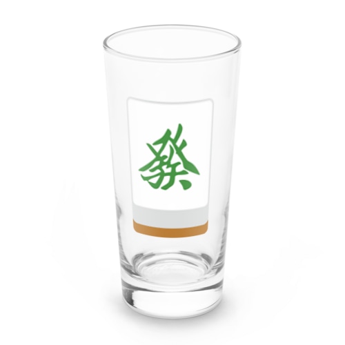 發 ( 麻雀グッズ ) Long Sized Water Glass