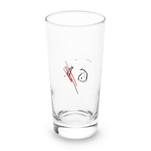 こっちを見ろ（透過確認付き） Long Sized Water Glass