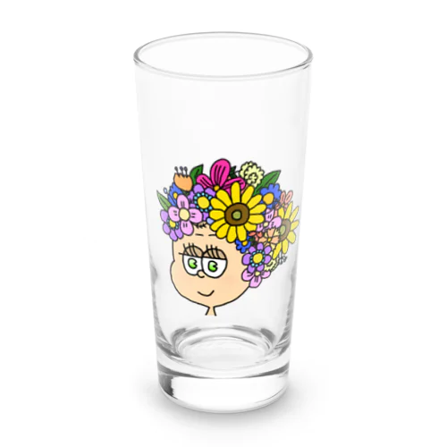 flower girl Long Sized Water Glass