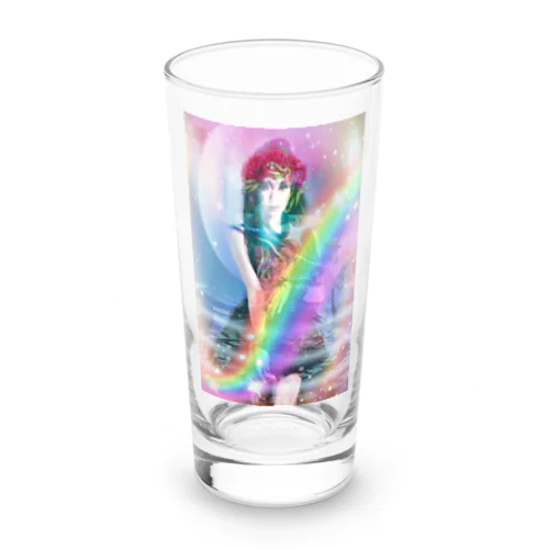 universalPrincess healing rainbow Long Sized Water Glass