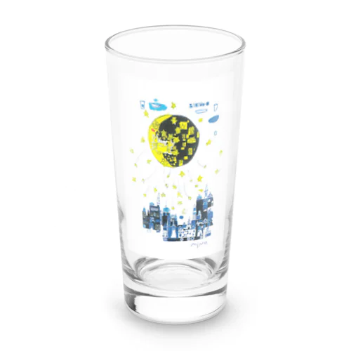 カニ座のお月さま Long Sized Water Glass