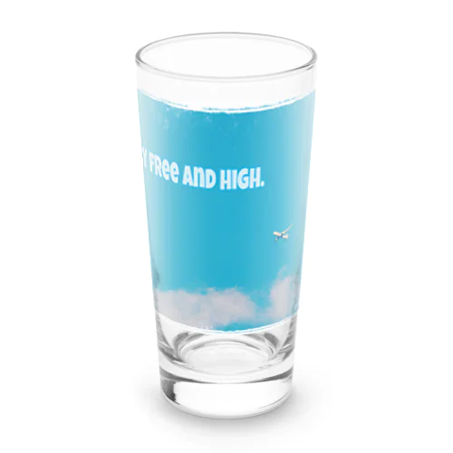 Fly free and high. Long Sized Water Glass