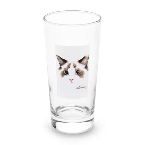 I love cat メンクイーン Long Sized Water Glass