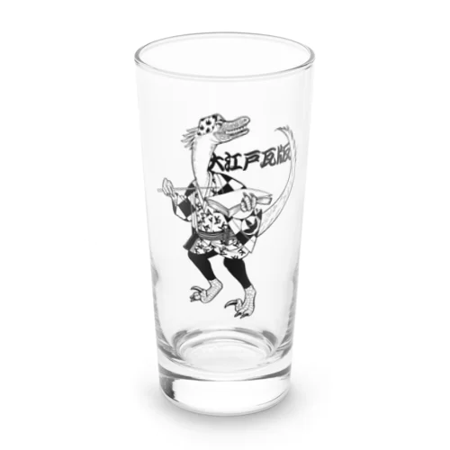 デイノニクス瓦版売り Long Sized Water Glass