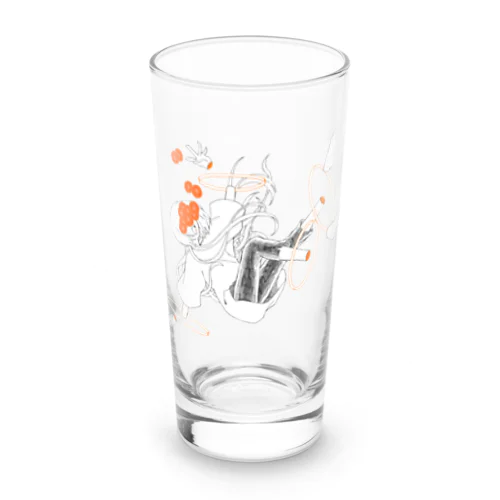 オレンジ_グラス Long Sized Water Glass