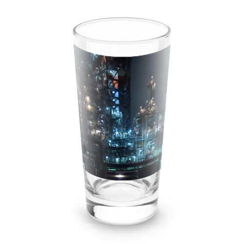 工場夜景 Long Sized Water Glass