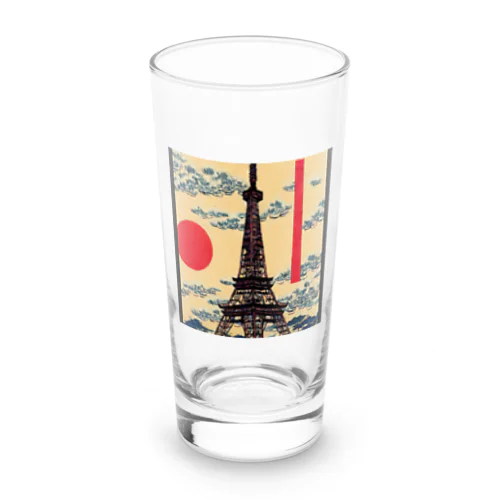 tokyotower8 Long Sized Water Glass