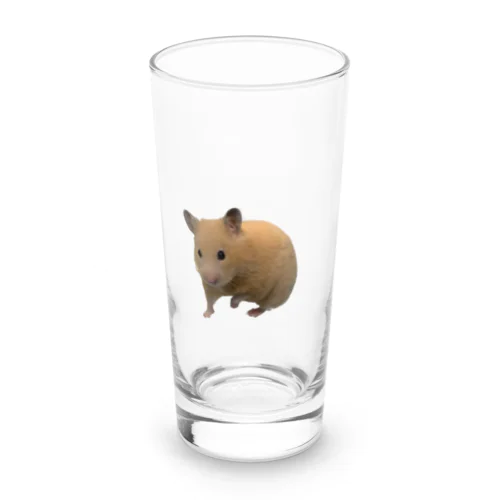 勇ましいハムコップグラス Long Sized Water Glass