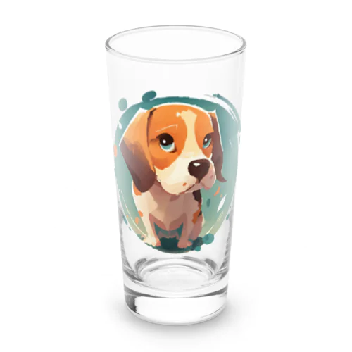 beagle  Long Sized Water Glass