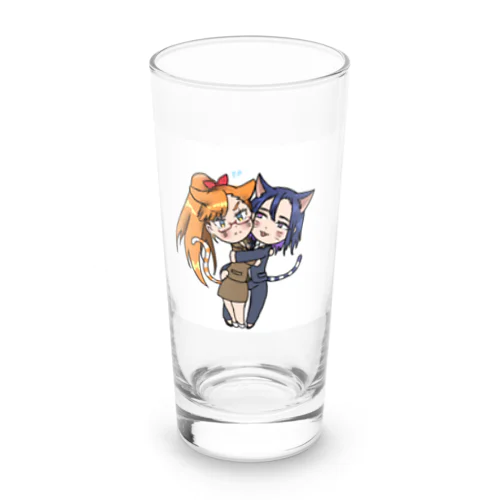 百合ネコタチ Long Sized Water Glass