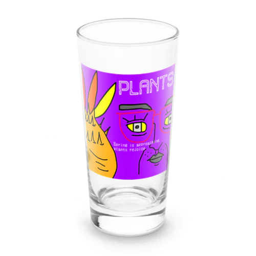 PLANTS Long Sized Water Glass