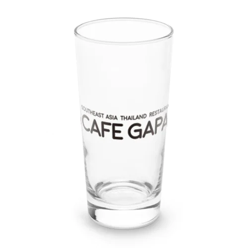 カフェガパオ公式ロゴグッズ Long Sized Water Glass