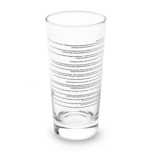 英語で書かれたなんかの話 Long Sized Water Glass