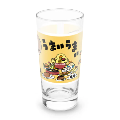 食いしん坊ひよこ人間ぴよ Long Sized Water Glass