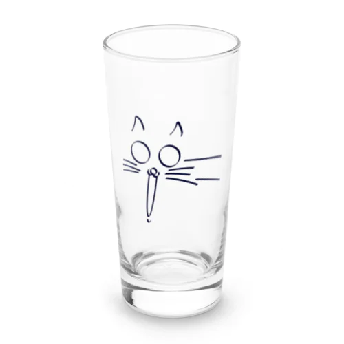 とびだしねこ。 Long Sized Water Glass