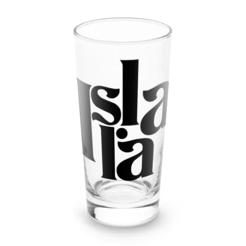 Isla･la丸ロゴロンググラス Long Sized Water Glass