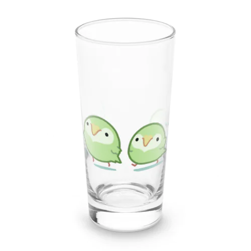 空も飛べるはずと頑張るカカポ Long Sized Water Glass