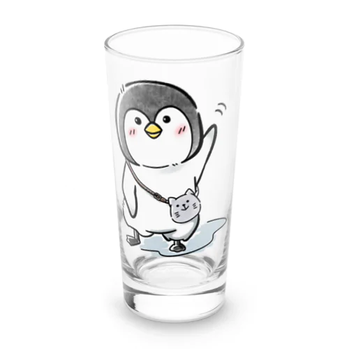 #ネコになりたいペンギン Long Sized Water Glass