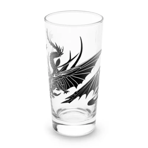 ドラゴンシルエット Long Sized Water Glass