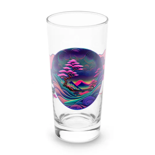 【lofiアート】浮世絵パンクシティ Long Sized Water Glass