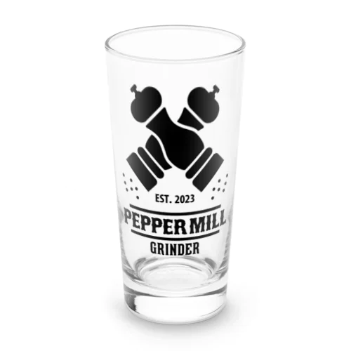 ペッパーミル・パフォーマンス（PEPPER GRINDER）文字黒 ロンググラス