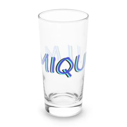 MIMIQURU ミミキュル　ブルー夏文字 Long Sized Water Glass