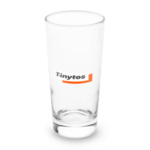 Tinytos  label  orange ロンググラス