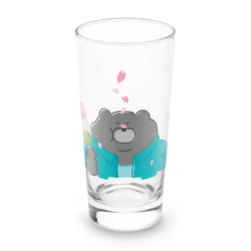 花も団子も Long Sized Water Glass