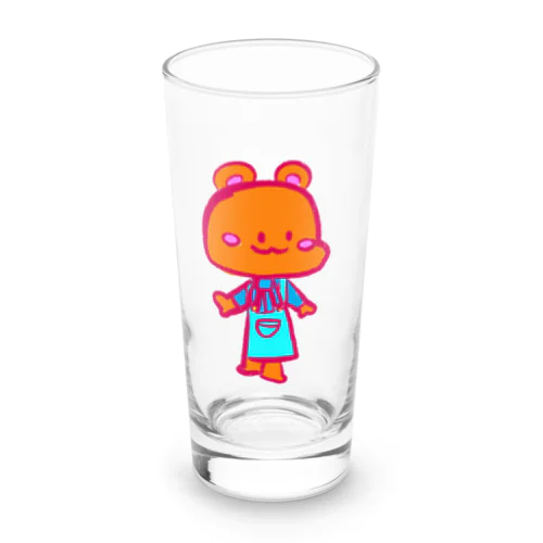 エプロンくまぴー Long Sized Water Glass