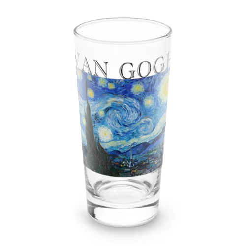 ゴッホ / 星月夜　The Starry Night 世界の名画 Long Sized Water Glass