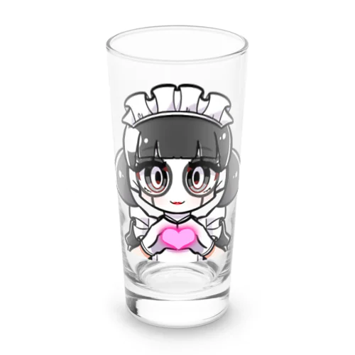 女子キャンパーレモコ Long Sized Water Glass