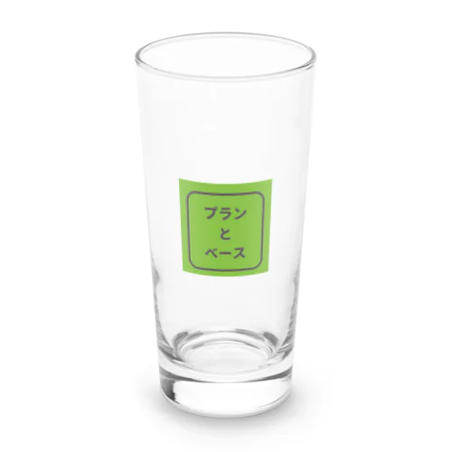 プランとベース（グリーン） Long Sized Water Glass