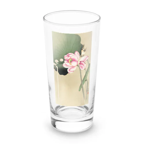 小原古邨　蓮と雀　Ohara Koson / Songbird and Lotus Long Sized Water Glass