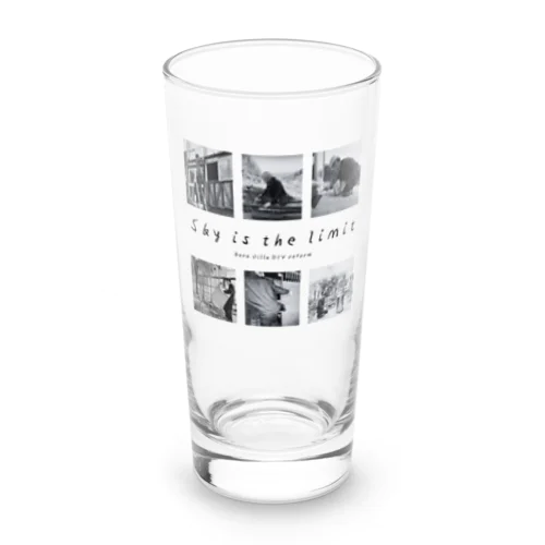 【公式グッズ2】ボロ別荘DIYリフォーム Sky is the limit ver. Long Sized Water Glass