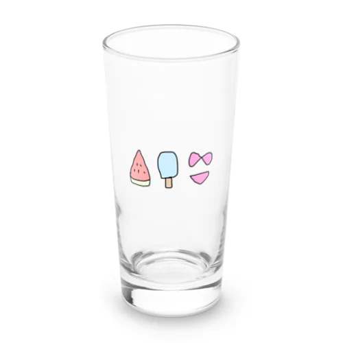 夏　待ちきれない Long Sized Water Glass