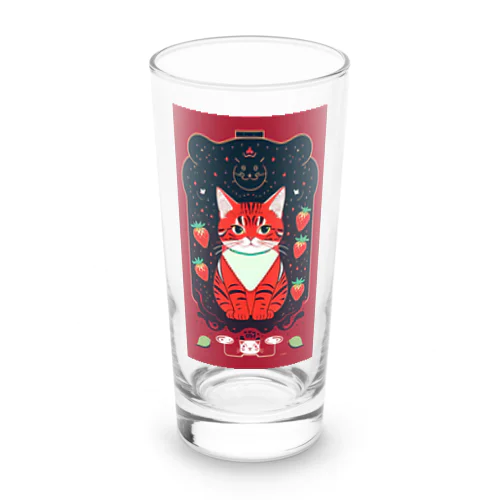 苺ナ猫 Long Sized Water Glass