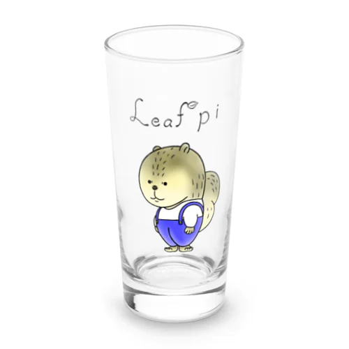 Leafpi's ロゴ Long Sized Water Glass