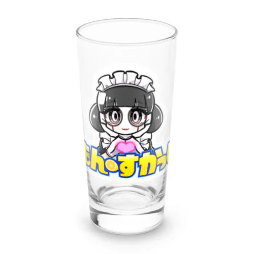 女子キャンパーレモコ Long Sized Water Glass