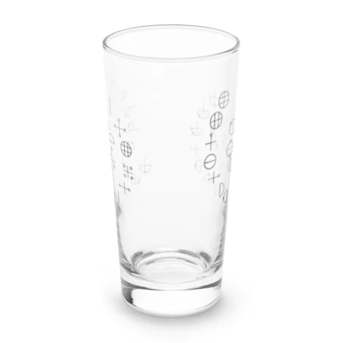 カタカムナ第5首第6首グッズ Long Sized Water Glass