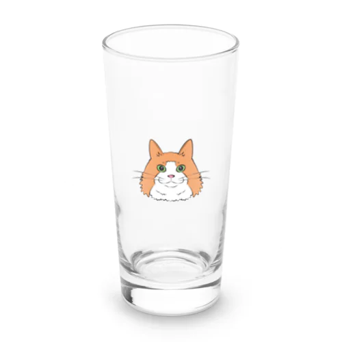 髭袋デカ美 Long Sized Water Glass