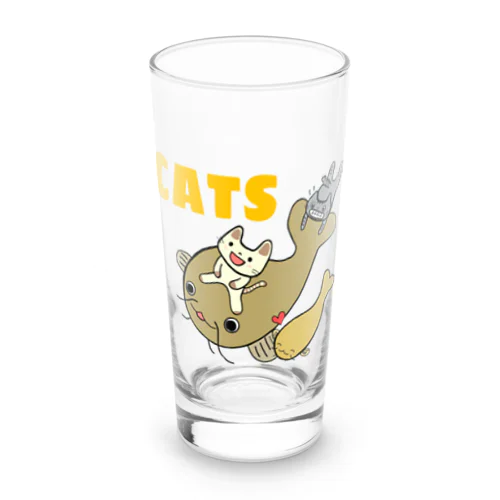 CATたち Long Sized Water Glass