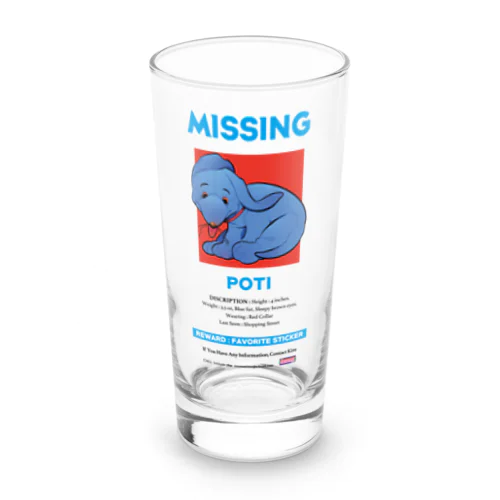 <MISSING> POTI Long Sized Water Glass