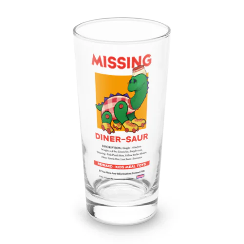 <MISSING> DINER-SAUR Long Sized Water Glass