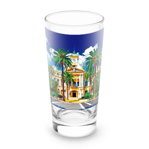 スペイン マラガの市庁舎 Long Sized Water Glass
